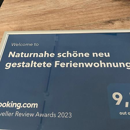 Naturnahe Schoene Neu Gestaltete Ferienwohnung Wurselen Exterior photo